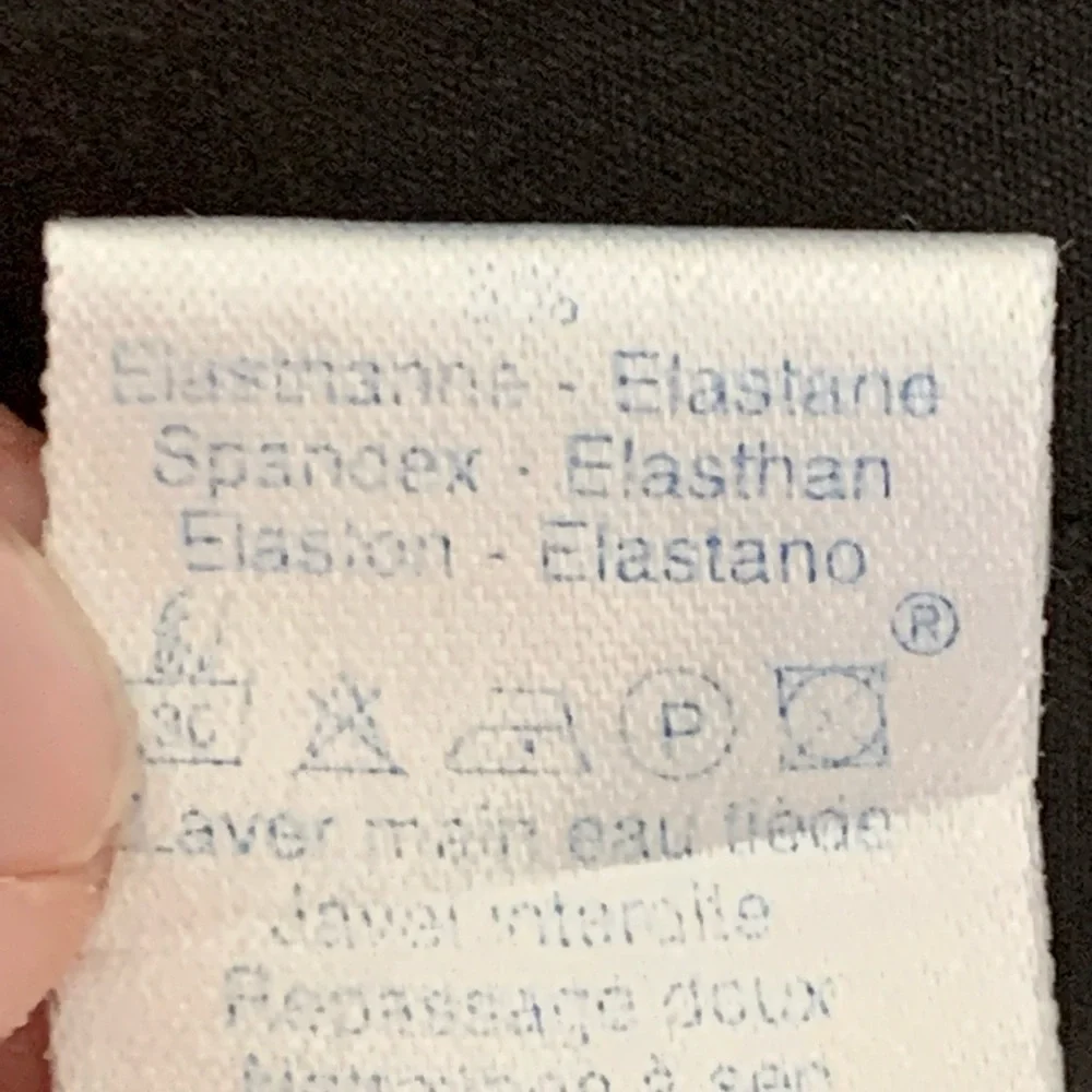 KENZO PARIS Poplin Stretch Button Up Black Blouse - Picture 12 of 15